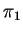 $ \pi_1$