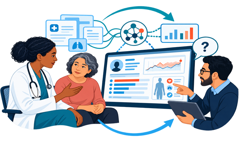Human Centered AI for Clinical Decision Support