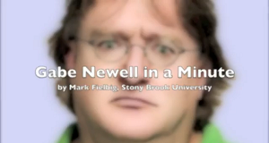 Gabe Newell in One Minute by Mark Fielbig