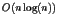 $O(n\log (n))$