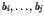 $b_{i}, \ldots,
b_{j}$