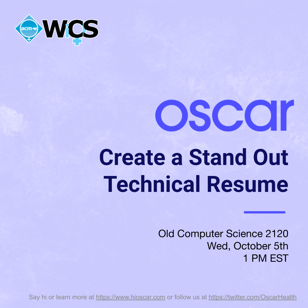 OscarHealth:Resume Workshop
