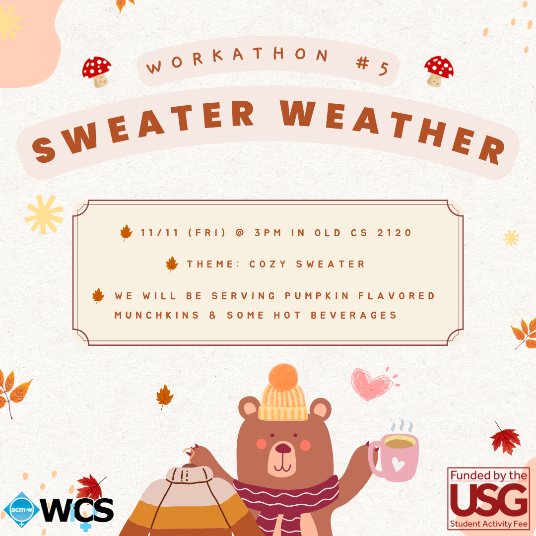 Workathon#5:SweaterWeather